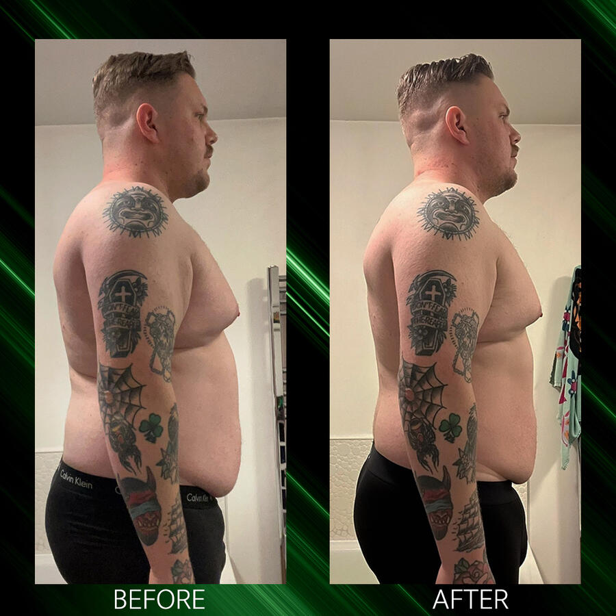 I lost 39lbs in 12 weeks