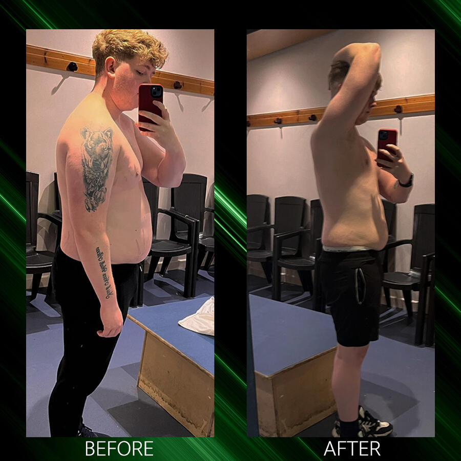 "I lost 43lbs in 12 weeks"